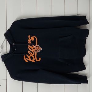 47 Black and Orange Bears Hoodie